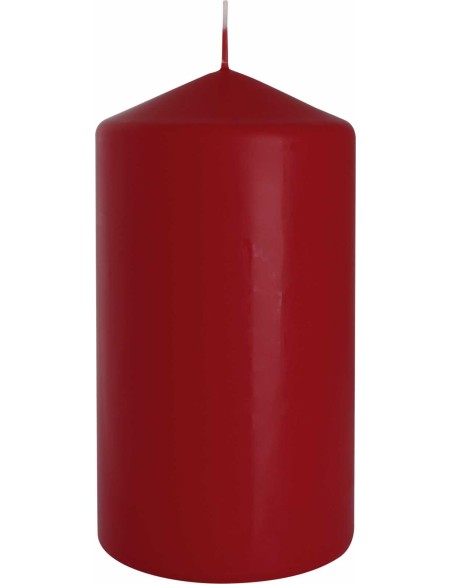 BISPOL świeca walec SW80/150-036 BURGUND, 1 sztuka