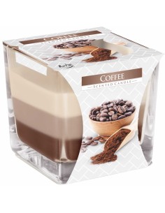 BISPOL AURA Świeca zapachowa w szkle SNK80-89, COFFEE, 1 szt