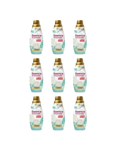 POLLENA 2000 Perfumowany koncentrat do płukania tkanin ESSENCE OF AYURVEDA, 756 ml, PAKIET  9 x 756 ml