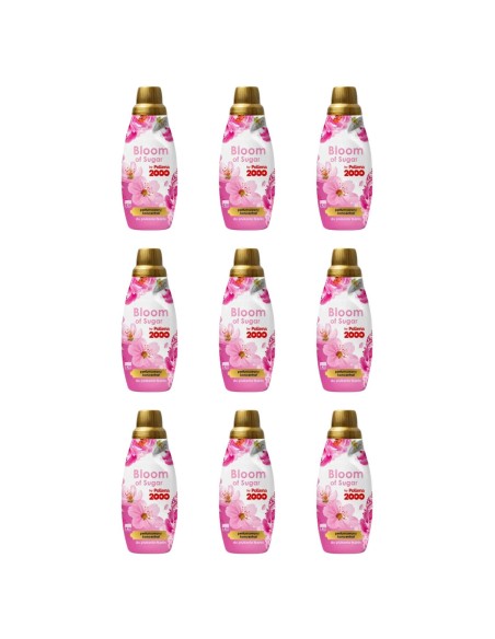 POLLENA 2000 Perfumowany koncentrat do płukania tkanin BLOOM OF SUGAR, 756 ml, PAKIET 9 x 756 ml