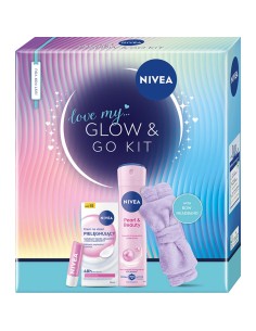 NIVEA WOMEN Zestaw prezentowy kosmetyków GLOW&GO KIT, 1 szt