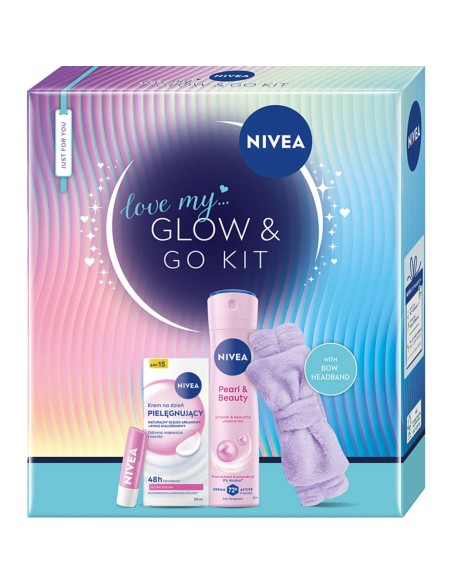 NIVEA WOMEN Zestaw prezentowy kosmetyków GLOW&GO KIT, 1 szt