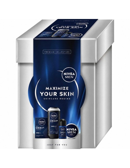 NIVEA MEN Zestaw prezentowy kosmetyków MAXIMIZE YOUR SKIN, 1 szt