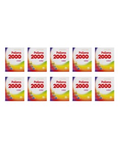 POLLENA 2000 Proszek do prania KOLOR 9 prań, 500 g, PAKIET 10 x 500 g