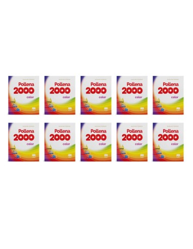 POLLENA 2000 Proszek do prania KOLOR 9 prań, 500 g, PAKIET 10 x 500 g