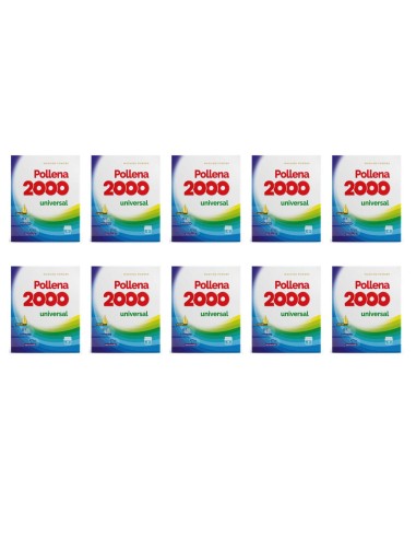 POLLENA 2000 Proszek do prania UNIWERSALNY 9 prań, 500 g, PAKIET 10 x 500 g