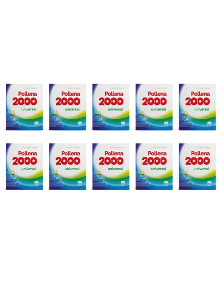 POLLENA 2000 Proszek do prania UNIWERSALNY 9 prań, 500 g, PAKIET 10 x 500 g