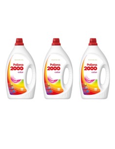 POLLENA 2000 Żel do prania KOLOR 100 prań, 3,5 l, PAKIET 3 x 3,5 l