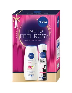 NIVEA WOMEN Zestaw prezentowy kosmetyków TIME TO FEEL ROSY, 1 szt