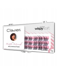 CLAVIER Kępki rzęs WISPY SOFT 10-13 mm, 1 op