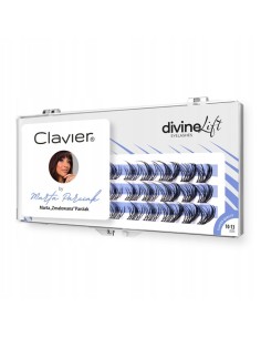 CLAVIER Kępki rzęs DIVINE LIFT 10-13 mm, 1 op